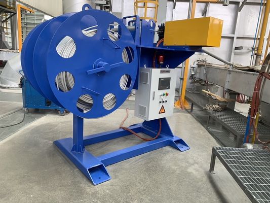 Unità di alimentazione ad alta velocità per 8-13 mm di diametro della canna 1-2,5 m/min Velocità di alimentazione e tubo guida a 2 pezzi