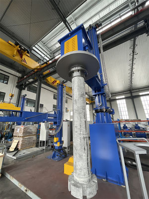 Rotore e albero di degassaggio del grafite ad alta purezza di raffinazione con peso totale della macchina di 3000 kg ≥99,996% Purezza del gas raffinato