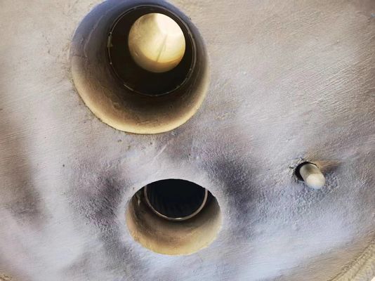 Apparecchiatura durevole per preriscaldamento siviera per alimentazione energetica a gas naturale e materiale esterno in acciaio per ferro e acciaio