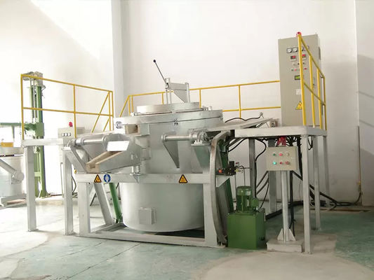 Sistema di controllo PID / SSR Forno a crogiolo in alluminio per il controllo preciso della temperatura