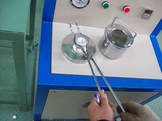 5 minuti Tempo di misura Analisatore dell'idrogeno Vaso 100°C Temperatura massima