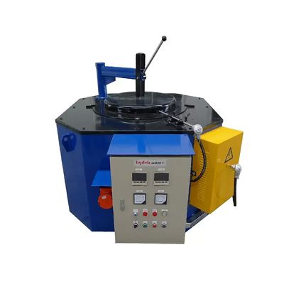Sistema di controllo SSR CE ISO9001 Forno a crogiolo in alluminio per un controllo preciso della temperatura