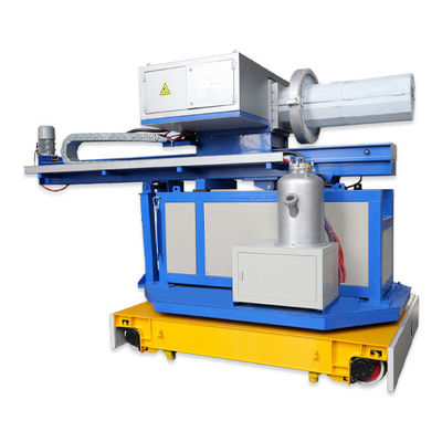Macchina di iniezione di flusso di azoto o di argon di purezza con temperatura del liquido di alluminio di 680-750 °C e velocità del rotore di grafite di 0 ‰ 400 r/min