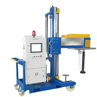 Iniettore di flusso rotativo per raffinazione e disgasamento accurati Granularità≤3 mm Tempo di disgasamento di raffinazione 0 ¢ 99 min