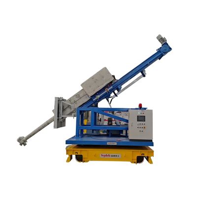 In forno iniezione di flusso rotativo per liquido di alluminio profondità 600-1100mm