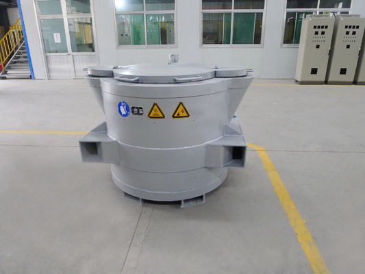 Pelle di trasferimento in alluminio fuso altamente resistenti con temperatura massima di servizio ≤ 850 °C e aumento della temperatura superficiale ≤ 50 °C