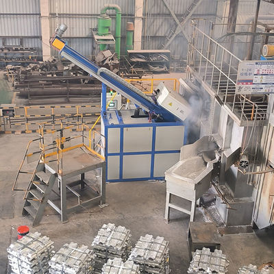 Rafinazione dell'alluminio Macchina di disgasamento Rafinazione Tempo di disgasamento 0-99 min Dimensione delle particelle del flusso di raffinazione ≤5 mm