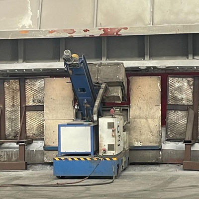 Flusso di gas di raffinazione Rafinazione dell'alluminio con velocità del rotore di grafite di 0 ‰ 320 r/min e portata massima regolabile di 6 ‰ 30 m3/h