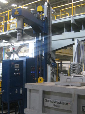 Unità di degassaggio rotante per la produzione di gas ad alta purezza 0-99 min Rafinazione ≥99,996% Purezza del gas raffinato 380V±10% Voltaggio