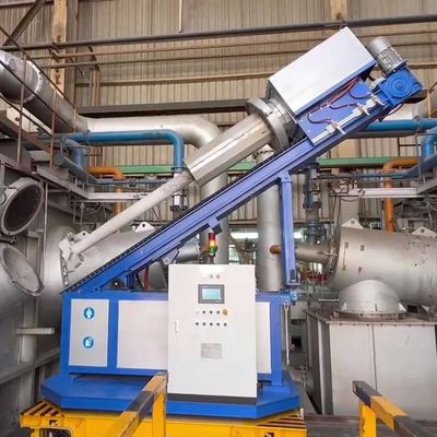Iniettore di flusso rotativo di gas di raffinazione di azoto ad alta purezza con granulometria di flusso ≤ 5 mm sollevato da gru