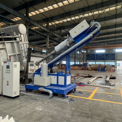 Dimensione delle particelle del flusso di raffinazione ≤5 mm Iniettore di flusso rotativo 380V±10% Voltaggio Regolazione della conversione della velocità del rotore di grafite