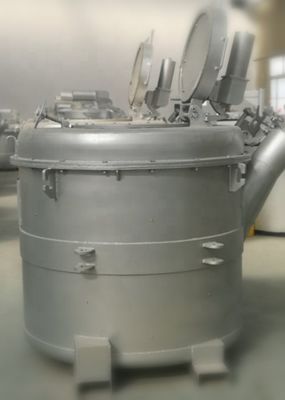 Materiale di alluminio Pelle di trasferimento in alluminio fuso con capacità di 1000 kg ≤ 850 °C Temperatura massima di servizio