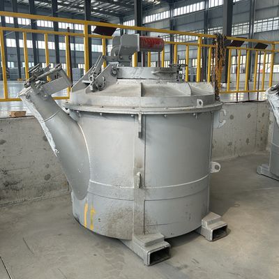 Cisterne di trasferimento in alluminio fuso durevoli con un calo di temperatura naturale di ≤ 15 °C/h e una temperatura massima di servizio ≤ 850 °C