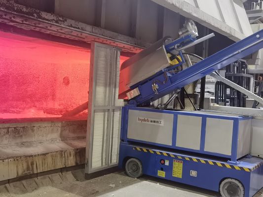Iniezione di flusso rotabile regolabile Tasso di flusso di gas raffinato L/min 15-30 Peso netto 4500kg Tempo di raffinazione e degassamento 0-99 min