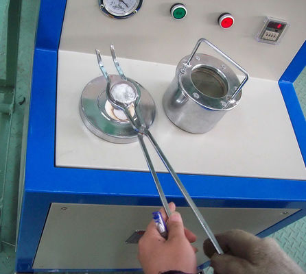 3analizzatore di idrogeno da 0,5 kg con tempo di prova inferiore a 3 minuti e portata di gas da 0,5 a 2 l/min per un accurato rilevamento dell'idrogeno