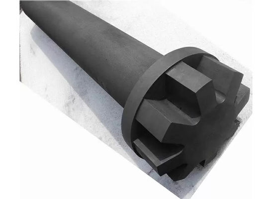 Diametro 90 mm Rotore di grafite Lunghezza di albero personalizzata per industria