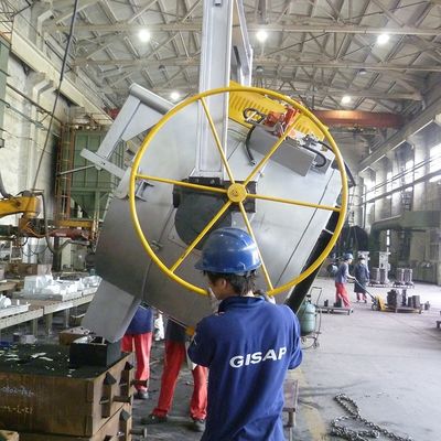 Pilote di trasferimento di alluminio fuso di grado industriale 1000 kg Capacità Temperatura superficiale ≤50