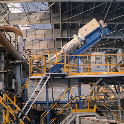 Iniettore a flusso rotante con controllo della pressione di iniezione tramite servomotore, velocità 0-300 mm/s e pressione 25 MPa per la raffinazione dell'alluminio