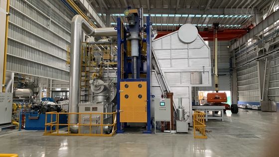 Iniettore di flusso rotativo da 20 cm x 10 cm x 15 cm con tempo di degassamento regolabile e granularità di flusso ≤ 5 mm