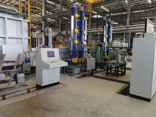 Unità di degasaggio rotante PLC 1200°C 100-600rpm 5-10KW