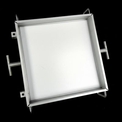 Scatola di filtrazione trasparente con capacità di 2 libbre e dimensioni piastra 17''*17''*1 per fusione e colata di alluminio