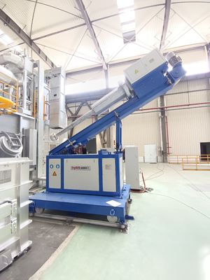 930 chilogrammi di 880mm di piccolo alluminio di alluminio elettrico del forno di fusione del lingotto velocemente che si fonde