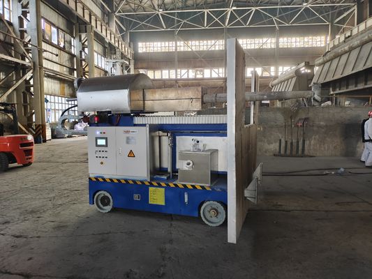 930 chilogrammi di 880mm di piccolo alluminio di alluminio elettrico del forno di fusione del lingotto velocemente che si fonde