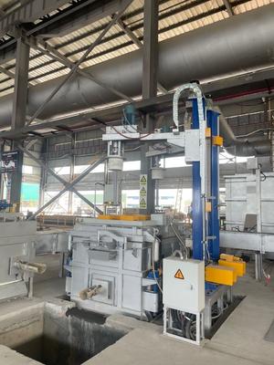 Tipo fornace di tenuta di alluminio del piatto di 3500kg per la colata della lega di alluminio