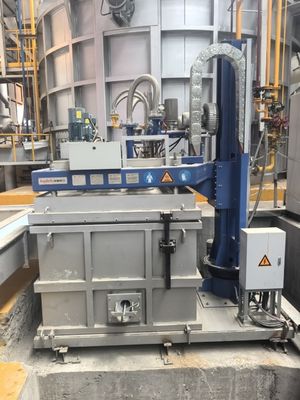 Tipo fornace di tenuta di alluminio del piatto di 3500kg per la colata della lega di alluminio