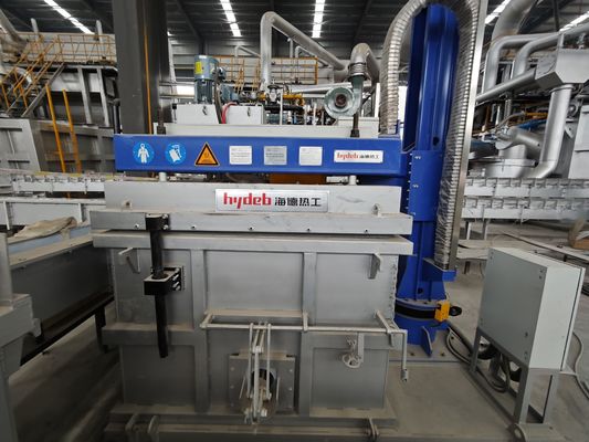 Tipo fornace di tenuta di alluminio del piatto di 3500kg per la colata della lega di alluminio