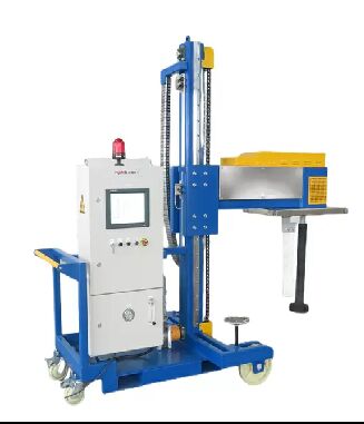 500 RPM High-Speed Rotary Degassing Unit with 99.996% Pure Argon and Crane-Lifted Suspension for Aluminum Refining