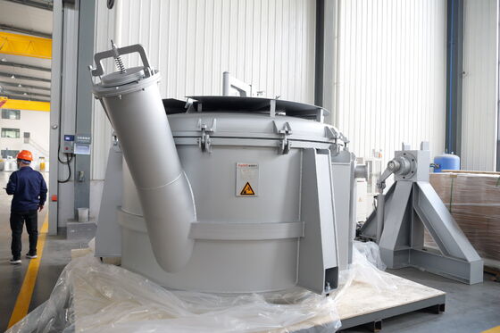 Iniettore di flusso rotativo con velocità di disgasamento regolabile e albero del rotore di grafite per la raffinazione dell'alluminio a gas di azoto di alta purezza