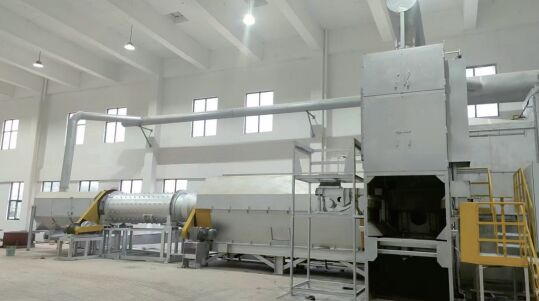 Apparecchiatura automatica per il trattamento della scoria di alluminio con sistema di controllo PLC per alta efficienza di recupero e ingombro ridotto