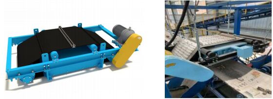 5 tonnellate all'ora linea di riciclaggio di rifiuti di alluminio con alimentazione elettrica a 415V ± 10% e sistema di controllo centralizzato