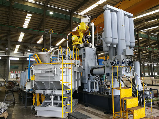 Fornace di alluminio della tenuta di induzione 700KG per metallo liquido di versamento di fusione di alluminio