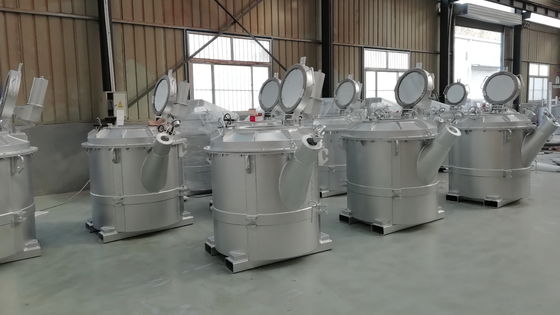 trasferimento di calore di alluminio fuso d'argento dell'alluminio del carrello elevatore delle siviere di trasferimento 0.5T
