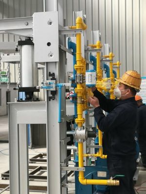 Trasferimento di materiale in alluminio semplificato con conchiglie di trasferimento in alluminio fuso