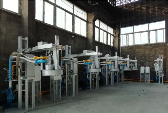 Apparecchiature per il pre riscaldamento a conca blu Intervallo di temperatura di 500-1200°C Per un pre riscaldamento costante in colore blu