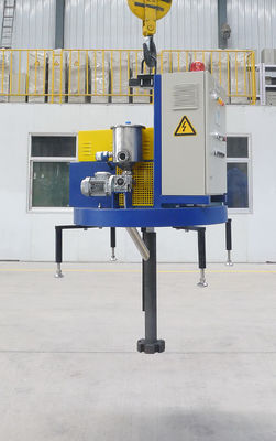 Iniettore di flusso rotativo per raffinazione e disgasamento accurati Granularità≤3 mm Tempo di disgasamento di raffinazione 0 ¢ 99 min