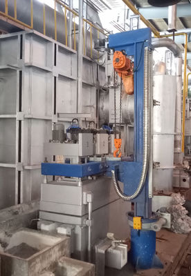 1-3 rotori Unità di degassaggio rotante con alta velocità di rotazione di 100-500 giri al minuto Controllo PLC e degassaggio