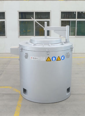 induzione Heater Melting Metal di 950C 600KG Clay Aluminum Scrap Melting Furnace
