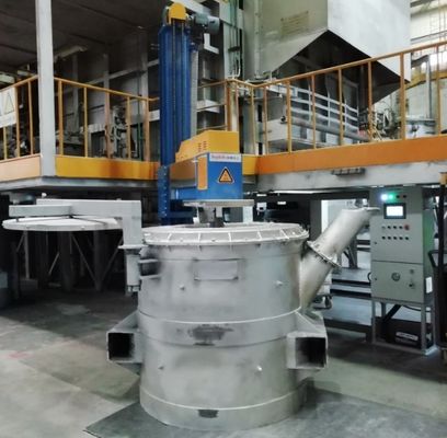 I 0,1 argon di degassamento di alluminio dell'azoto dell'attrezzatura del carbonato di sodio del MPA 600 giri/min.