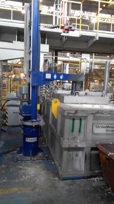 Macchina di alluminio di degassamento rotatoria di processo di raffinamento dell'unità da 5 millimetri un OEM da 30 l/min