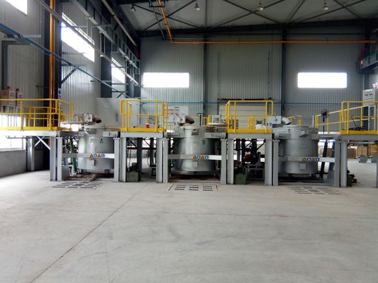 Forno di fusione GPL del crogiolo di alluminio elettrico di capacità 800KG per la colata diretta