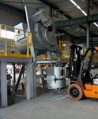 Forno di fusione GPL del crogiolo di alluminio elettrico di capacità 800KG per la colata diretta