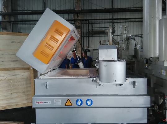 Alluminio d'argento di 800KG 0.60MPa che fonde e che tiene l'alluminio della fornace 950 gradi