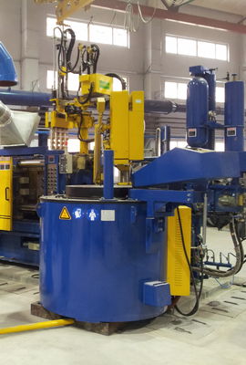 Strato di tenuta di alluminio di fusione di alluminio industriale 500KG del doppio isolamento della fornace