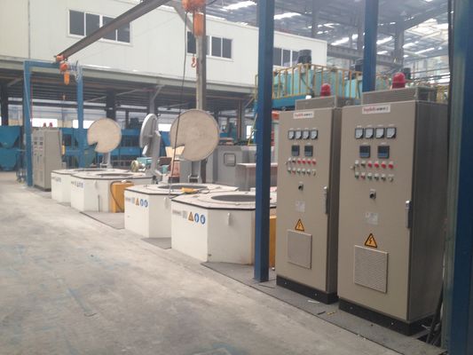 Il forno a crogiolo di alluminio industriale dell'ossequio di calore 600KG la pressofusione