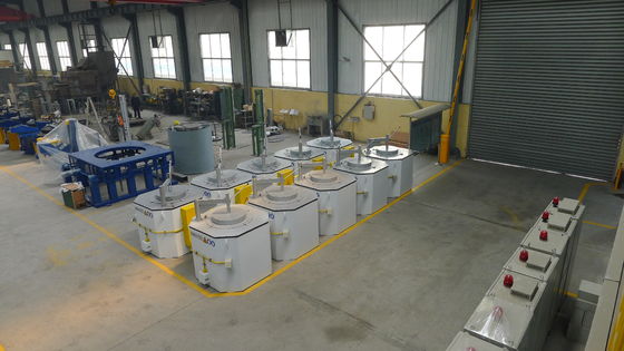 Forno di fusione di alluminio 1200KG