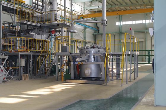 strato di inclinazione a petrolio dell'isolamento della fornace GPL della fonderia elettrica di 980C 600KG